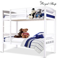 Bunk Beds Double Triple Solid Pine Kids Wooden Furniture Children Bedroom Drawer