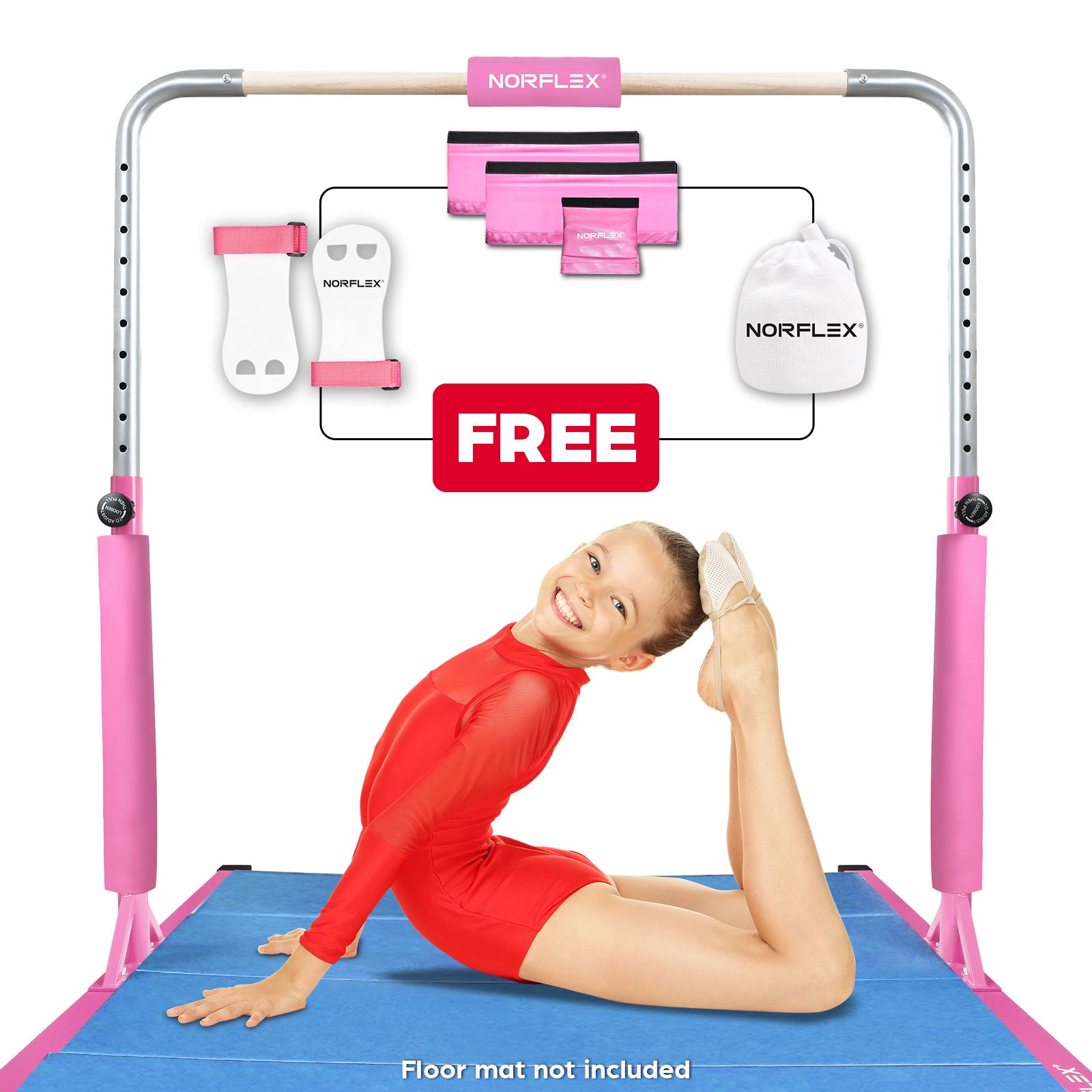 Buy Gymnastics Horizontal Bar Training Kids Expandable Gymnast