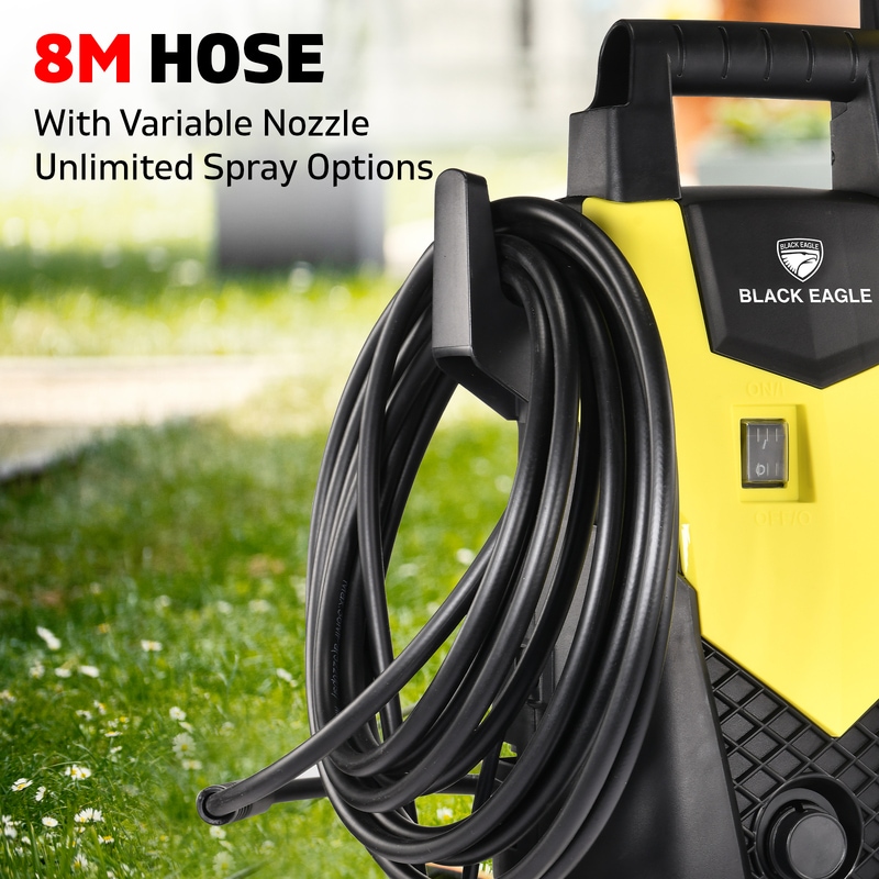 Gurney deals pressure hose