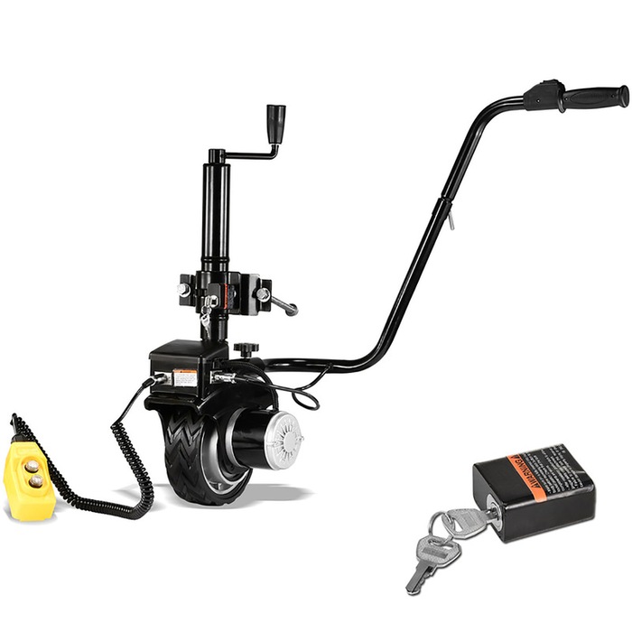 Gen2 12V 550W Electric Motorised Jockey Wheel Mini Mover Black Buy