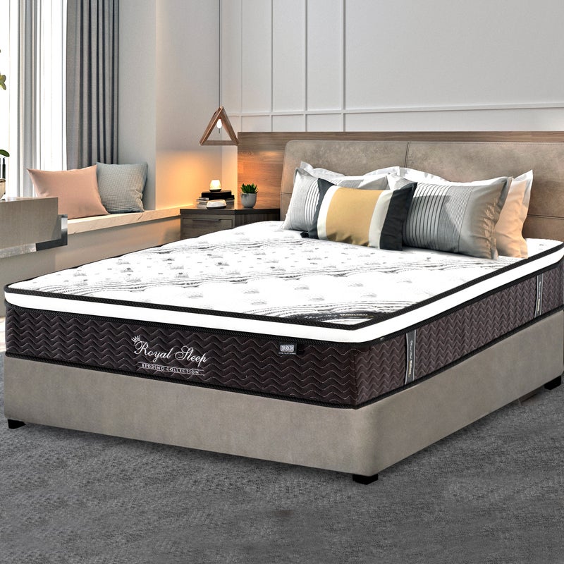 Queen Double King Single Mattress Bed Euro top Pocket Spring Latex *Chiropractic