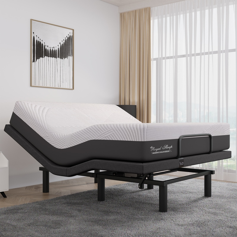 Buy Royal Sleep Valentina Long Single Adjustable Motorized Bed Frame ...