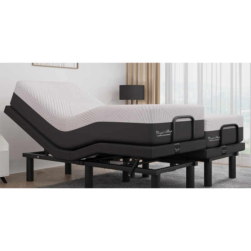 Buy Royal Sleep Valentina Split King Adjustable Motorized Bed Frame