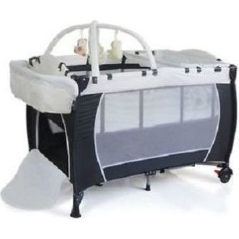 Baby Travel PortaCot Playpen w/ Carry Bag in Black Buy Portacots 188134