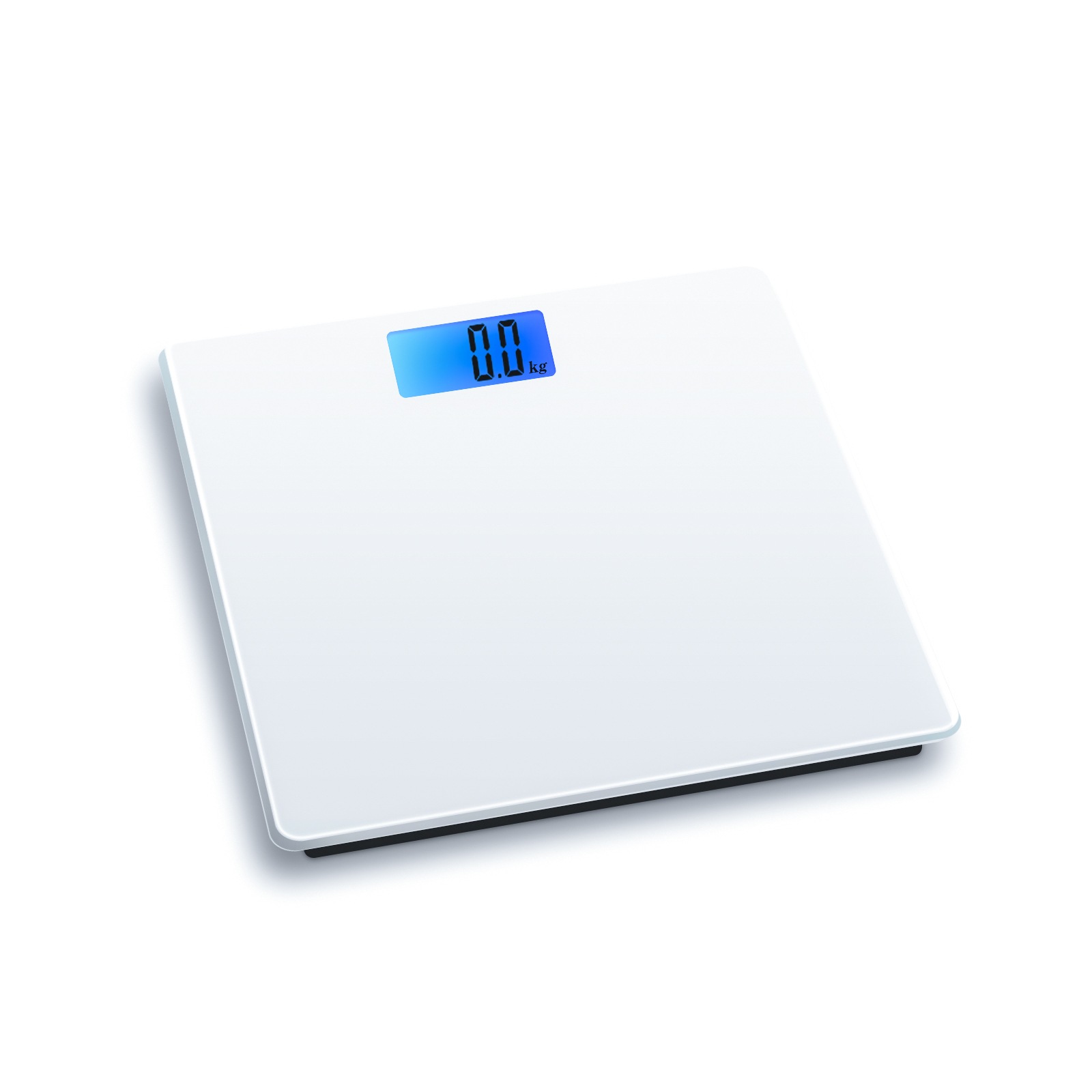 Electronic Digital Backlit Glass Body Bathroom Scale 180KG scales Gym Weight White Australia