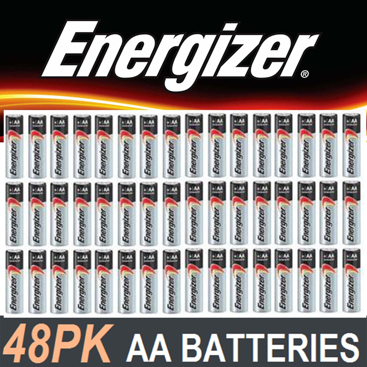Energizer Max Alkaline Batteries AA 40 pack