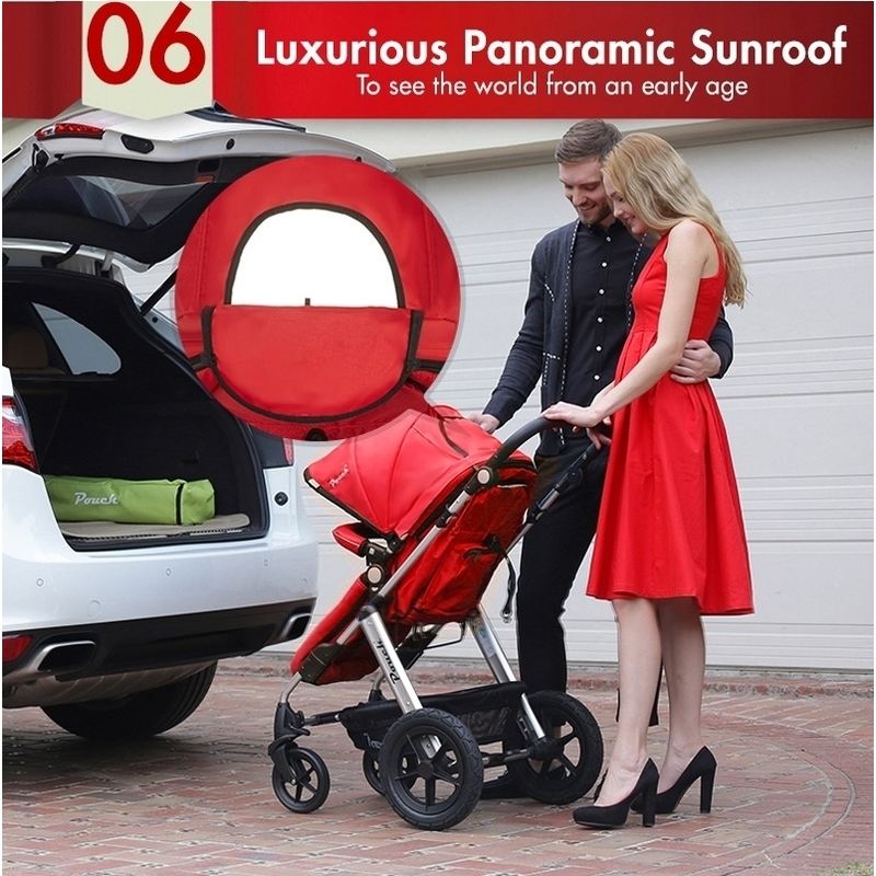 Pouch 2 in 1 pram outlet review