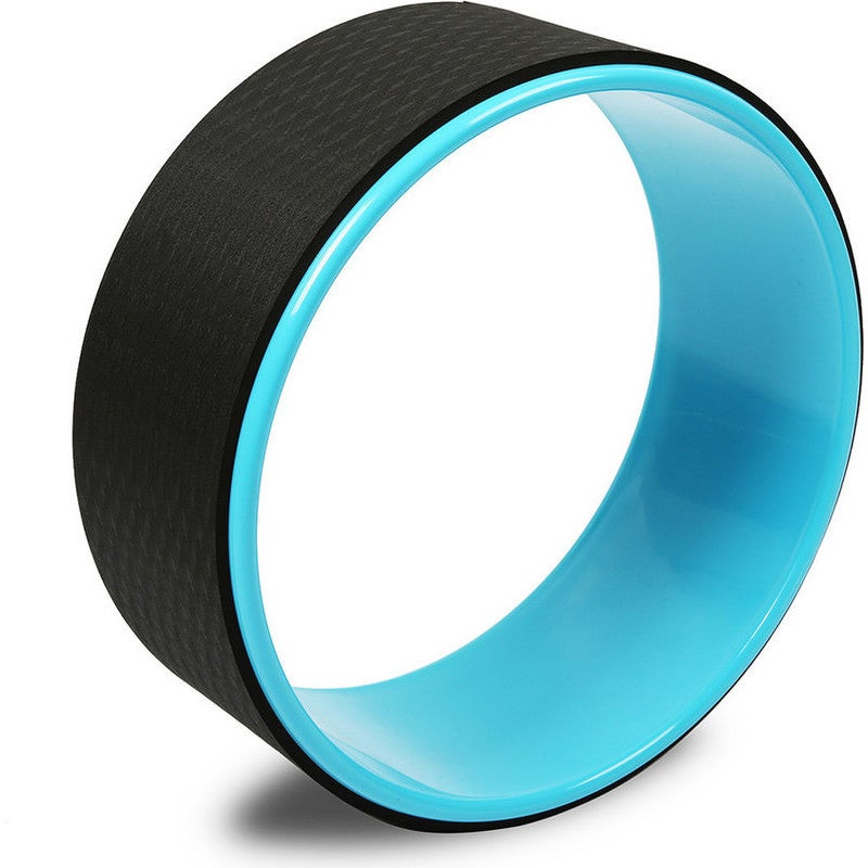ABS & EVA Fitness Yoga Wheel - Black & Blue 32x15cm | Buy Small ...