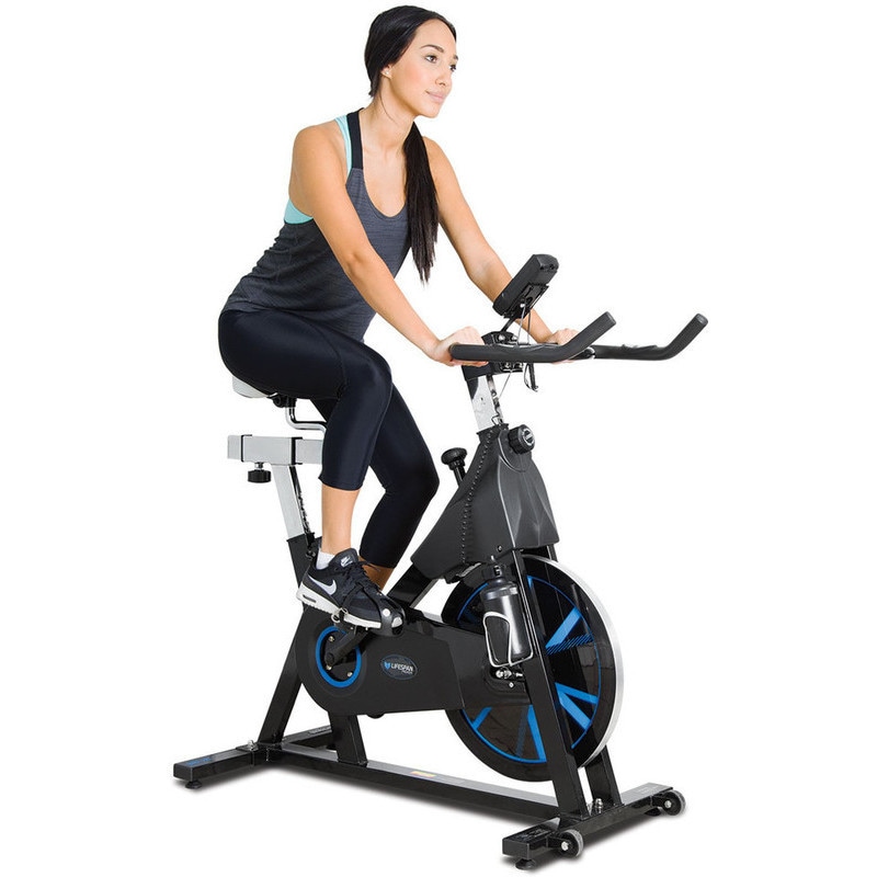 spin bike with rpm monitor