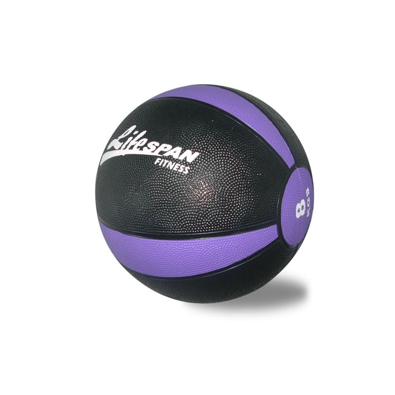 Strength Training Rubber Weight Medicine Ball 8kg Fitness World Wide