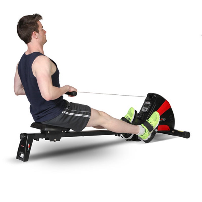 Buy Foldable Home Gym Rowing Machine with LCD Display - MyDeal