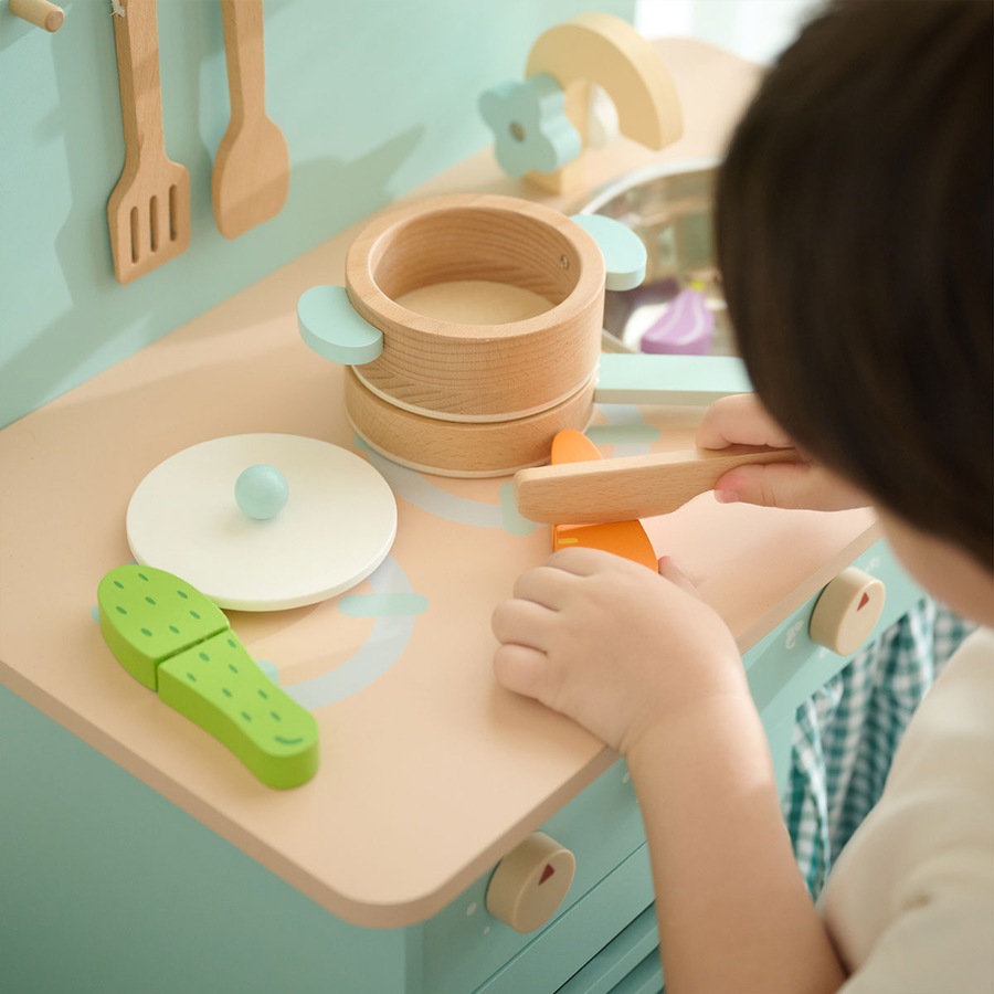 Blue Retro Kitchen by Classic World