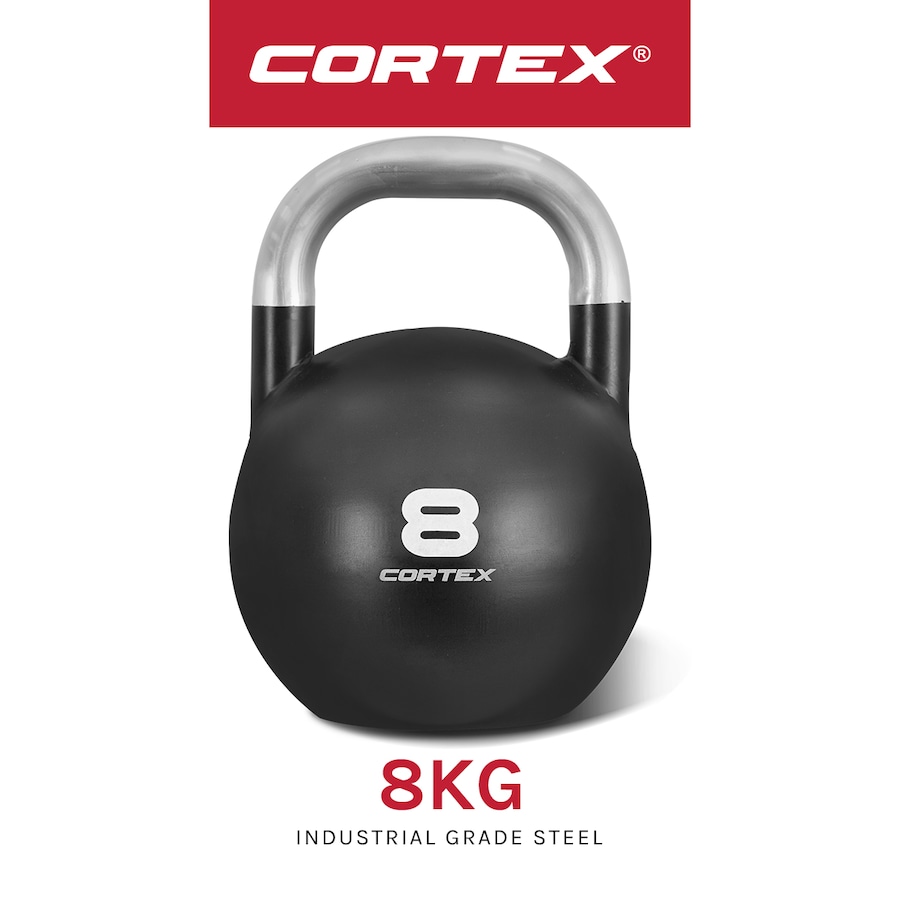 CORTEX 8kg Commercial Steel Kettlebell V2