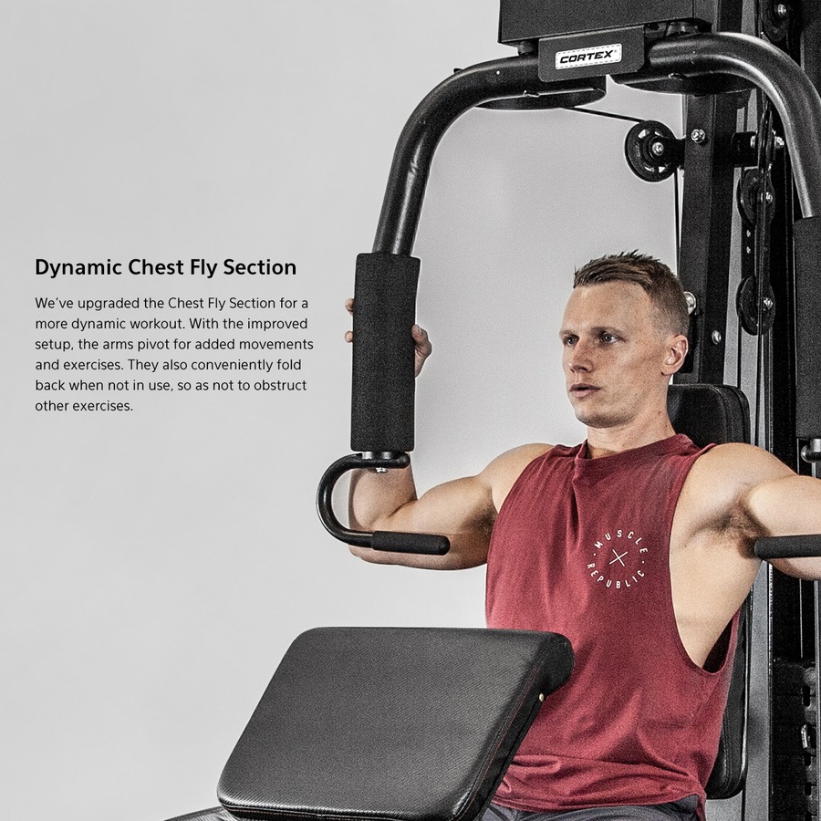 CORTEX GS7 Multi Station Multi-Function Home Gym with 73kg Stack