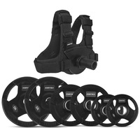 CORTEX Plate Loaded Weight Vest with 35kg Tri-Grip Olympic Plate Package
