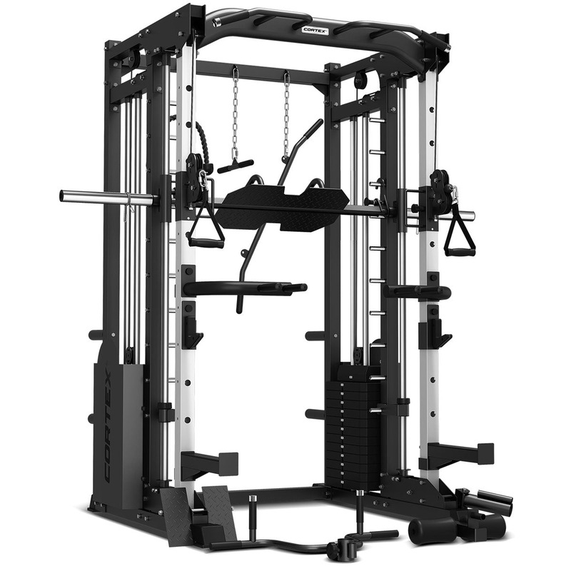 Buy CORTEX SM25 Multi Gym (Dual Stack Functional Trainer, Smith Machine ...