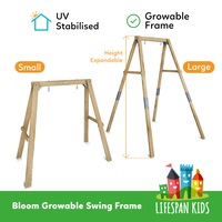 Lifespan Kids Bloom Growable Swing Frame