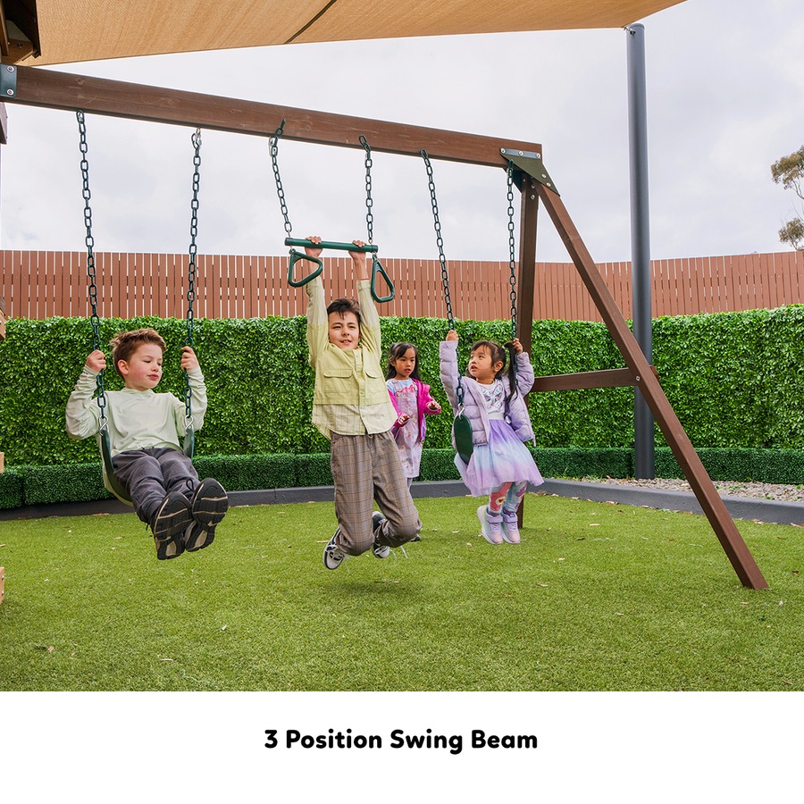 Lifespan Kids Coventry Play Centre Swing Set with 2.2m Yellow Slide