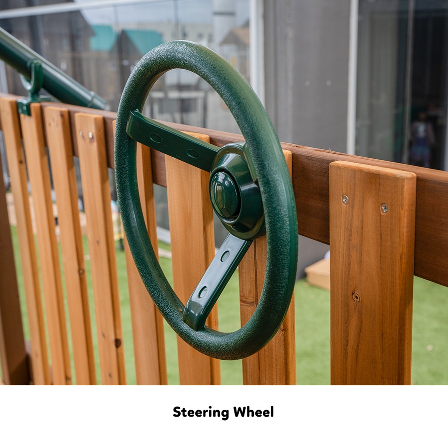 Lifespan Kids Coventry Play Centre Swing Set with 2.2m Yellow Slide