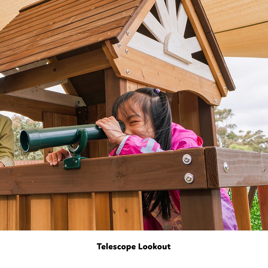 Lifespan Kids Coventry Play Centre Swing Set with 2.2m Yellow Slide