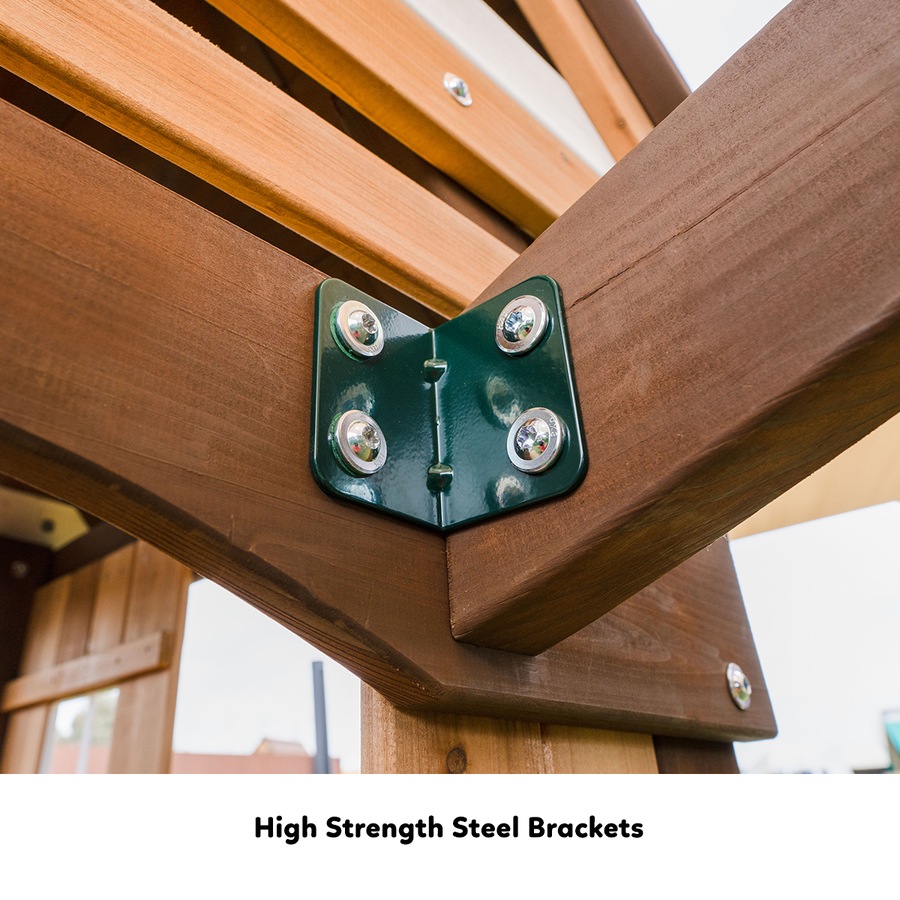 Lifespan Kids Coventry Play Centre Swing Set with 2.2m Yellow Slide