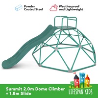 Lifespan Kids Summit 2.0m Dome Climber With 1.8m Slide