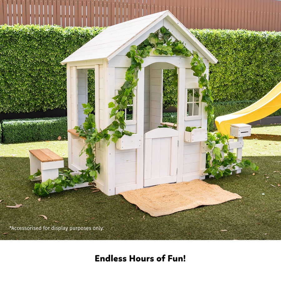 Lifespan Kids Teddy Cubby House in White (V2)