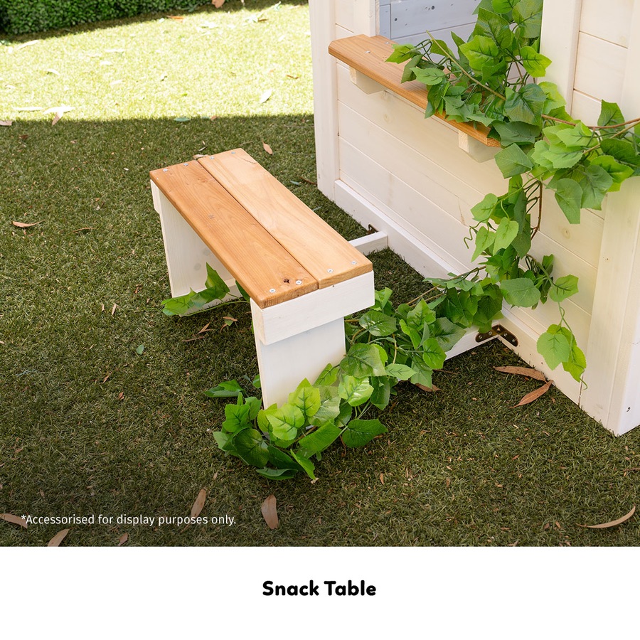 Lifespan Kids Teddy Cubby House in White (V2)