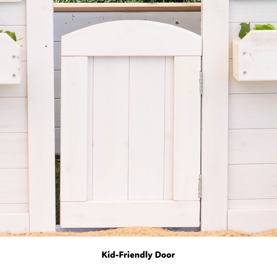 Lifespan Kids Teddy Cubby House in White (V2)