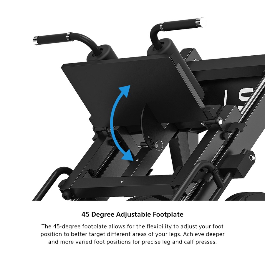 LSG GLP100 Seated Leg Press & Hack Squat Machine