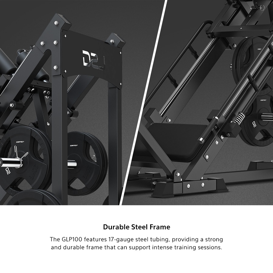 LSG GLP100 Seated Leg Press & Hack Squat Machine