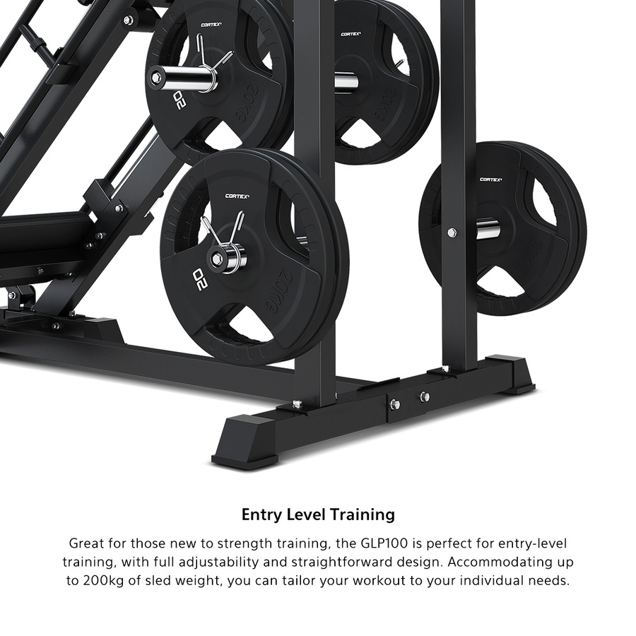 LSG GLP100 Seated Leg Press & Hack Squat Machine