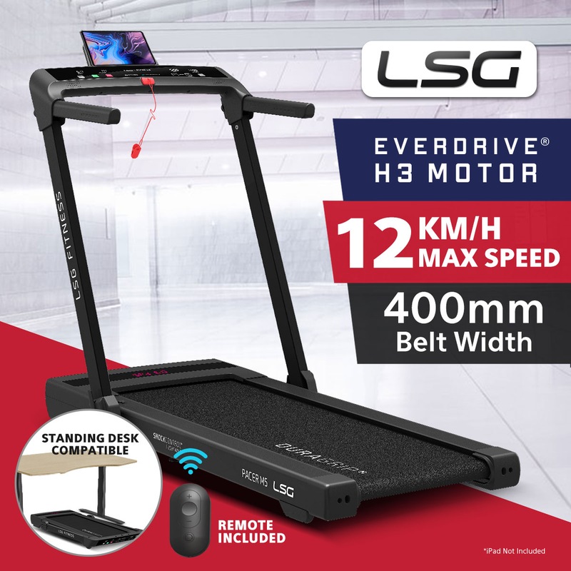 Buy LSG PACER M5 Walking Pad Under Desk Fold Down Treadmill MyDeal
