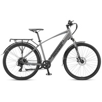 Progear E-Sierra Mens 700*18" Hybrid E-Bike Shadow