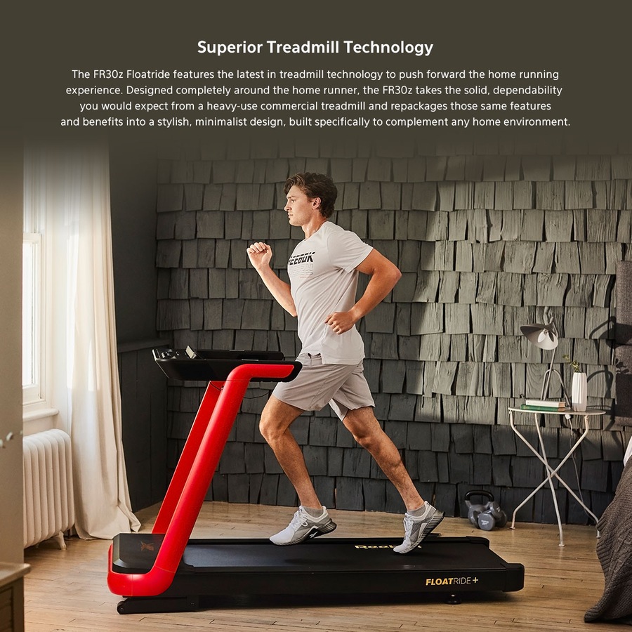 Reebok FR30z Floatride Treadmill in Red