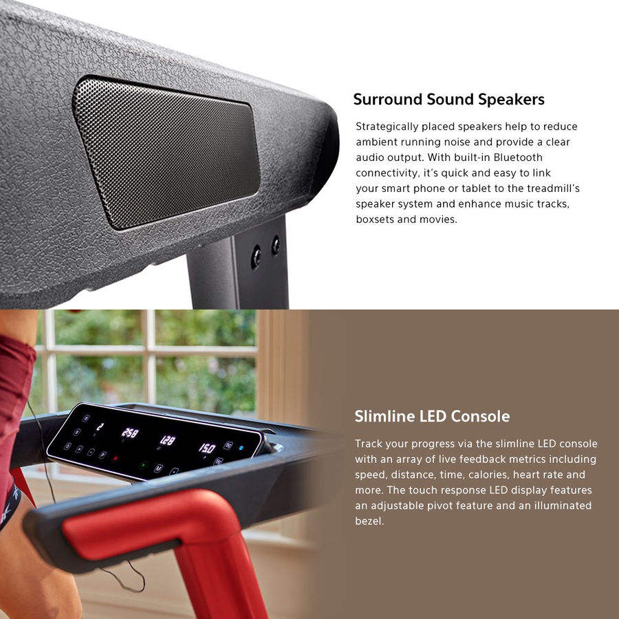 Reebok FR30z Floatride Treadmill in Red