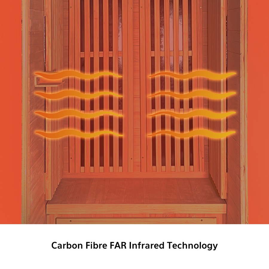 ReGen8 Solo V2 - 1 Person 1410W Infrared Sauna