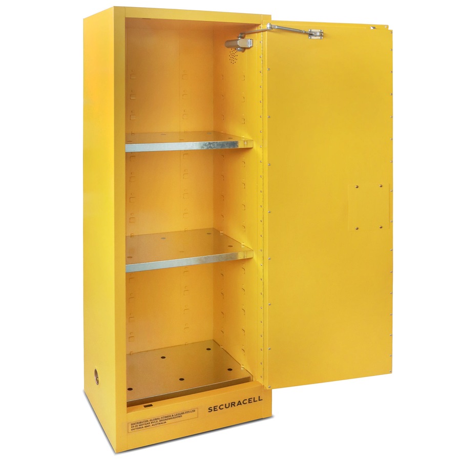 Securacell 83L Storage Cabinet for Class 3 Flammable Liquids, Class 9 Lithium Batteries