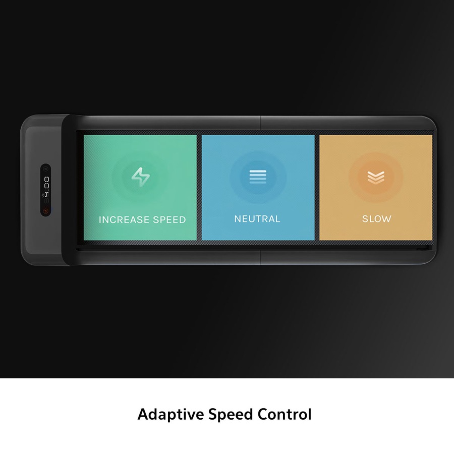 WalkingPad C2 Compact Foldable Treadmill – Black Under Desk Treadmill 180° Fully Foldable for Convenient Storage 6km/h