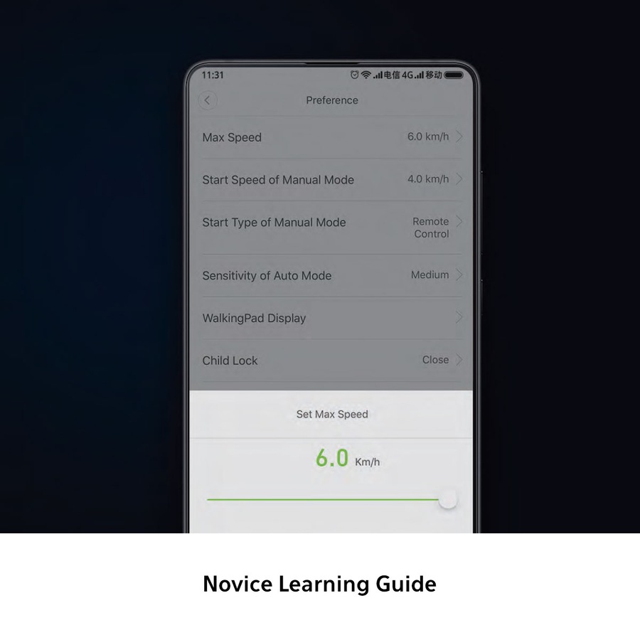 WalkingPad C2 Compact Foldable Treadmill – Black Under Desk Treadmill 180° Fully Foldable for Convenient Storage 6km/h