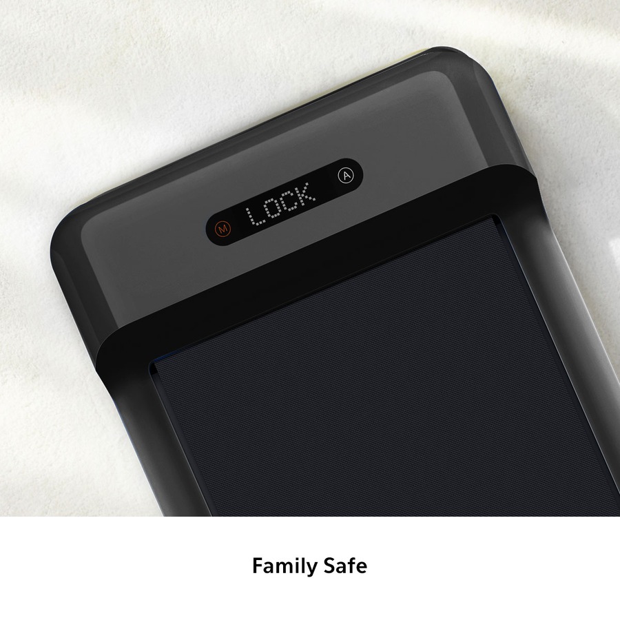 WalkingPad C2 Compact Foldable Treadmill – Black Under Desk Treadmill 180° Fully Foldable for Convenient Storage 6km/h