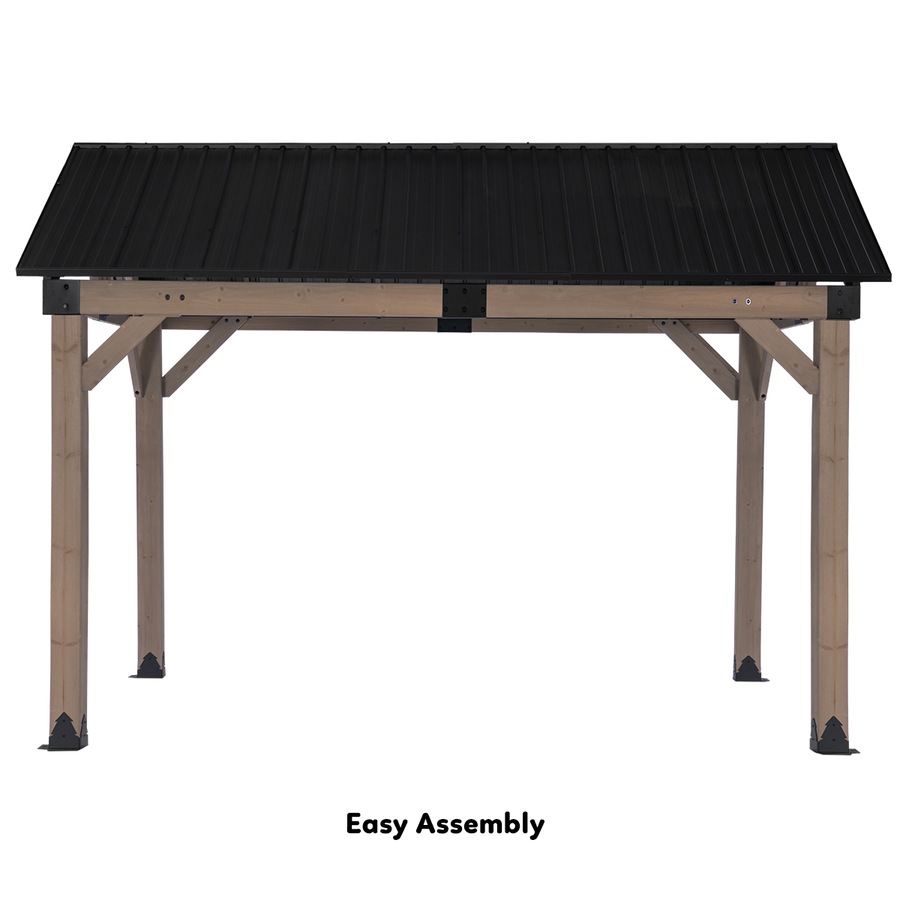 Yardtopia Fremantle 3.6m x 3m Timber & Steel Gable Roof Gazebo