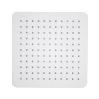ACA 10'' Ultra Thin Square Rainfall Shower Head watermark & WELS