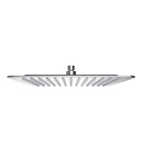 ACA 12'' Square 304 Stainless Steel Ultra Thin Rainfall Shower Head 300mm