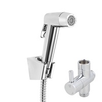 ACA 2 Functions Shower Head Douche Bidet Toilet Spray Jet Shattaf Kit+Brass Diverter