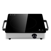 ACA 2200W Electric Infrared Black Ceramic Cooktop Any Pot Kitchen Cooker Hob Plate