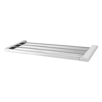 ACA 600mm Bathroom Chrome Towel Rack 4 Bars Towel Rails Wall Mounted