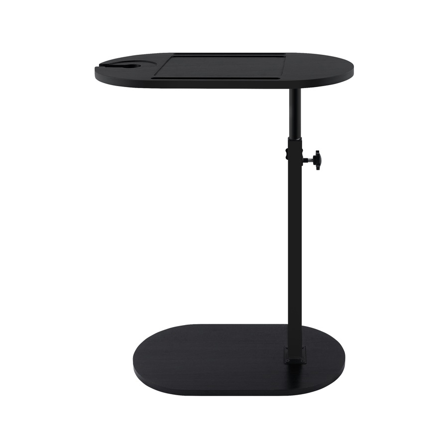 ACA Bathroom Black Spa Freestanding Luxury Side Table Bath Caddy Tray Shelf for Bathtub