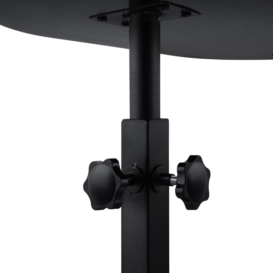 ACA Bathroom Black Spa Freestanding Luxury Side Table Bath Caddy Tray Shelf for Bathtub