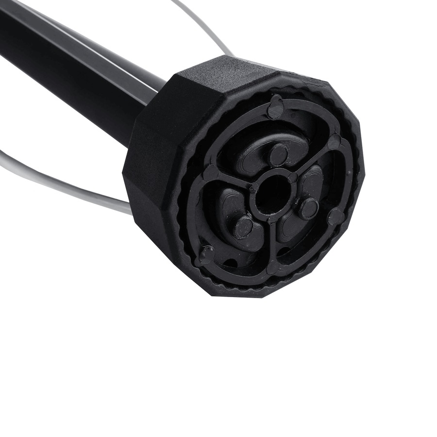 ACA Stainless Steel Kitchen Countertop Paper Towel Roll Holder 31cm in Black